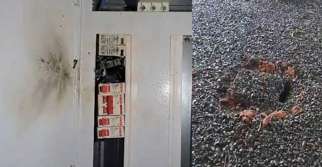 Raio causa explosão em escritório da Sanesul em Chapadão do Sul