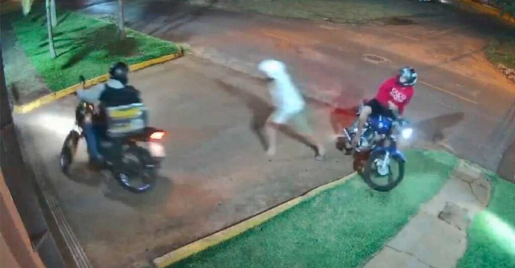 Entregador escapa de assalto em Ponta Porã