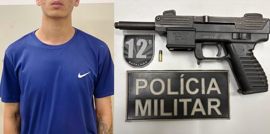 Homem é preso em Naviraí por porte ilegal de arma em Posto de Combustível