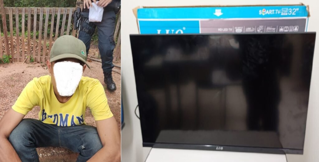 Homem é detido em Naviraí por tentar trocar TV por crack