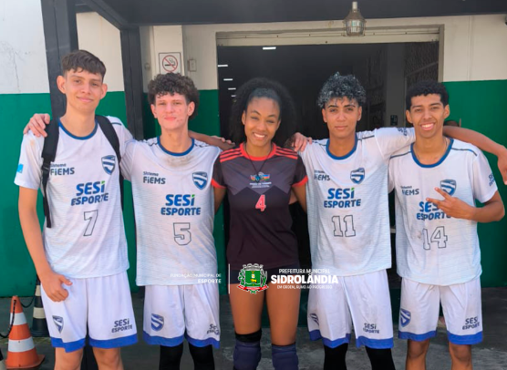 Sidrolândia revela talentos do Vôlei para o brasil