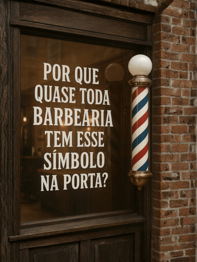 A história surpreendente por trás do poste de barbeiro tricolor