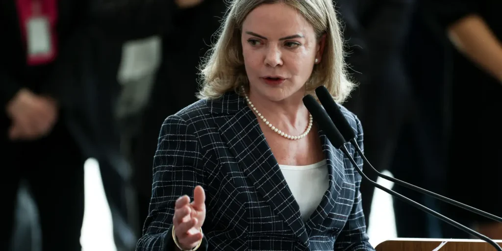 PL Antifacção: indicação de Derrite para relatoria gera controvérsia, diz Gleisi hoffmann