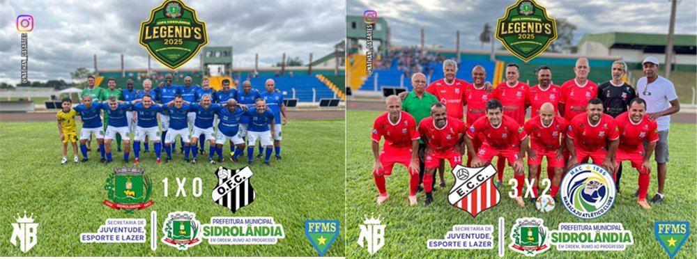 Veteranos do futebol Sul-Mato-grossense revivem clássicos em Campeonato Master