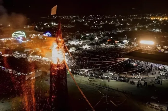 Fogueira gigante de Jateí recebe título de patrimônio imaterial de MS