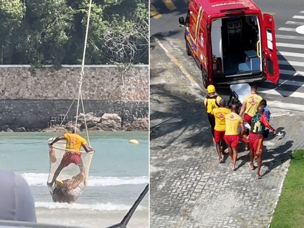 Tragédia em Guarujá: Idoso morre ao tentar salvar jovem durante selfie no Costão