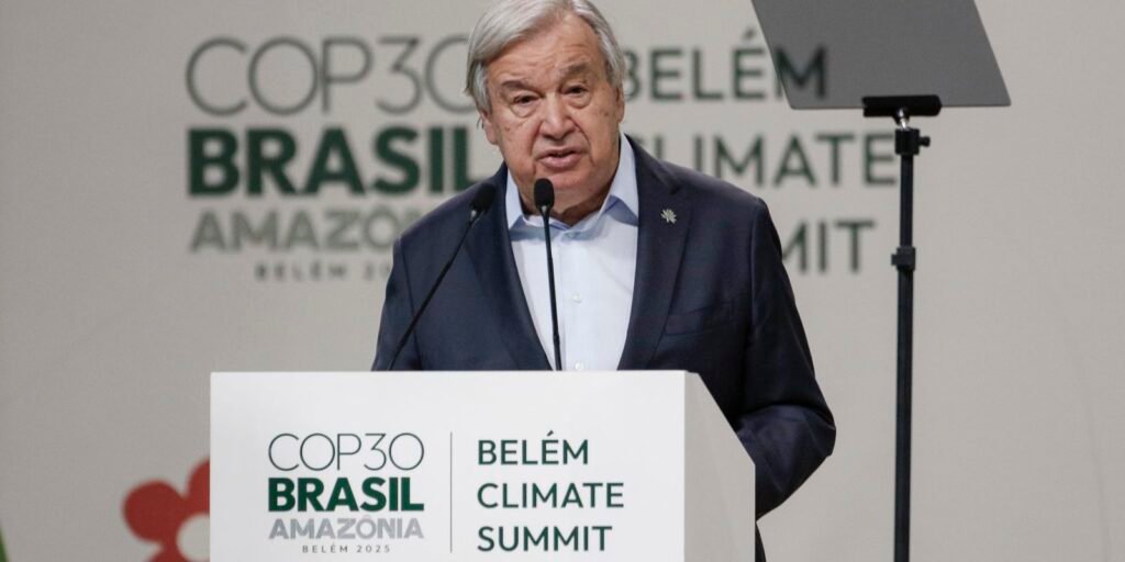 Guterres urge implementação climática em Cúpula pré-cop30