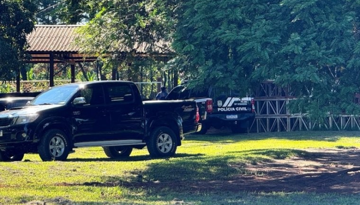 Jovem encontrado morto em chácara — Foto: Foto: Ivinoticias