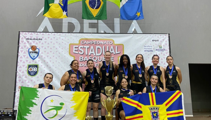 Ativa MS conquista título do Estadual de Basquetebol Adulto Feminino