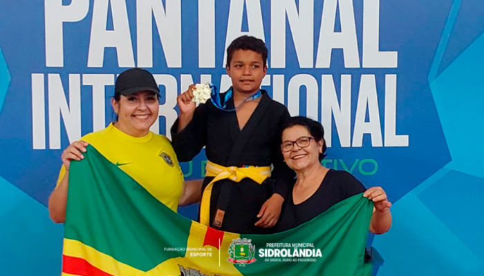 Garoto de 9 anos brilha no Jiu-Jítsu e conquista título estadual em MS