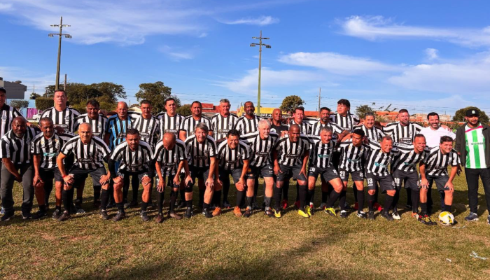 Sidrolândia Inicia Campeonato Master Masculino de Futebol