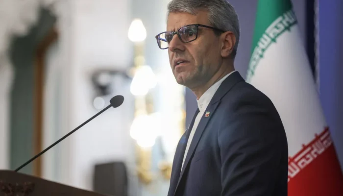 Foto: Esmaeil Baghaei, porta-voz do Ministério das Relações Exteriores do Irã. (