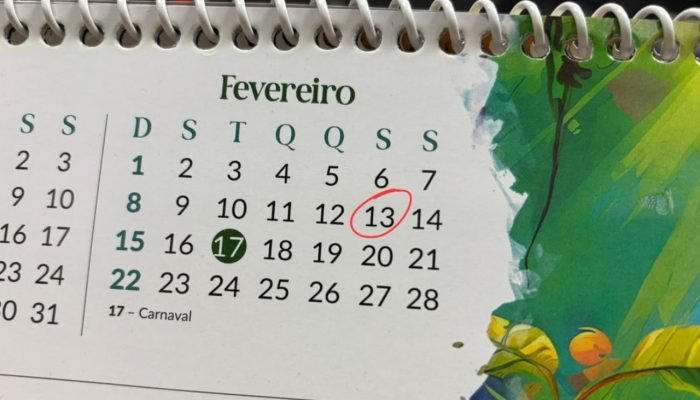 Sexta-feira (13) em fevereiro de 2026 — Foto: Sexta-feira (13) em fevereiro de 2