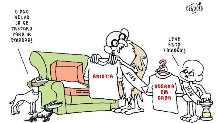 Em texto de humor, colunista aborda anistia em 2025