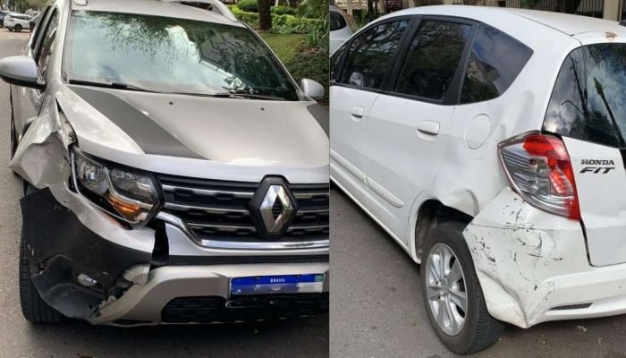 Crise de espirros provoca acidente em área nobre de Porto Alegre