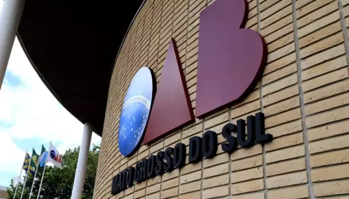 Parte da fachada da sede da OAB-MS em Campo Grande (Foto: Divulgação)