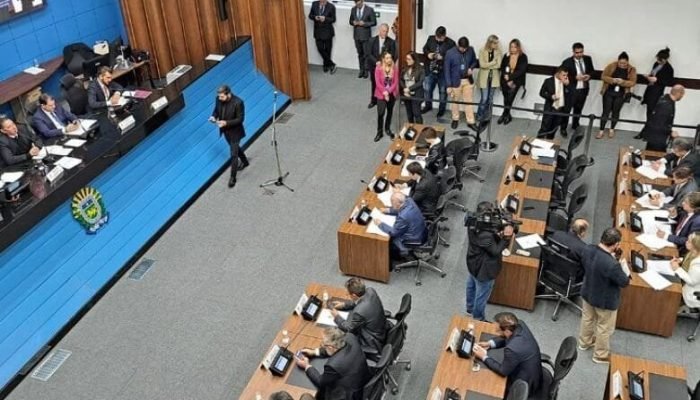 Deputados analisam quatro projetos na sessão desta quarta - Crédito: Wagner Guimarães/ALEMS