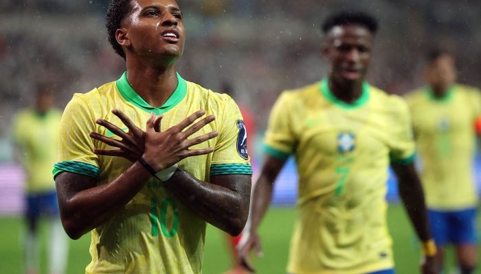 Seleção Brasileira goleia Coreia do Sul em amistoso com show de Estêvão