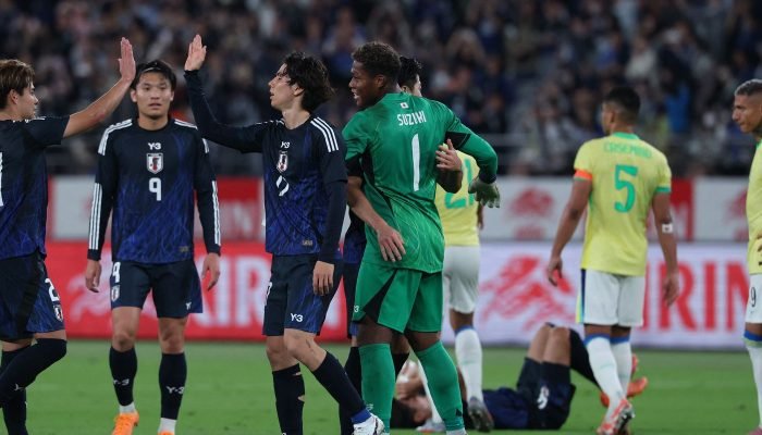 Seleção brasileira sofre virada inédita e perde para o Japão em amistoso
