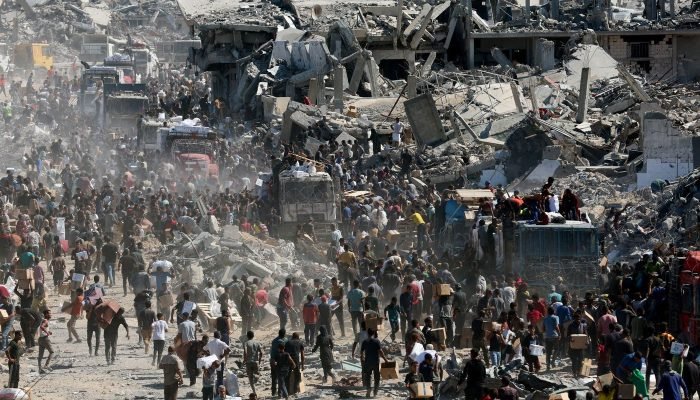 ONU: 560 toneladas de alimentos por dia entram em Gaza