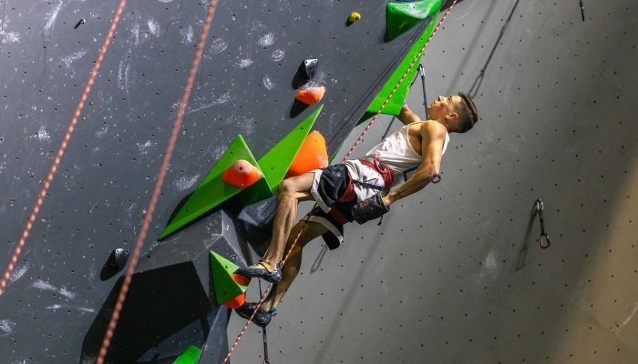 Eduardo Schaus leva bronze na Copa do Mundo de paraescalada na França