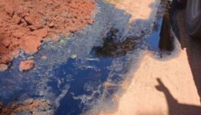 MPMS investiga derramamento de 460 litros de ácido sulfúrico em Ivinhema