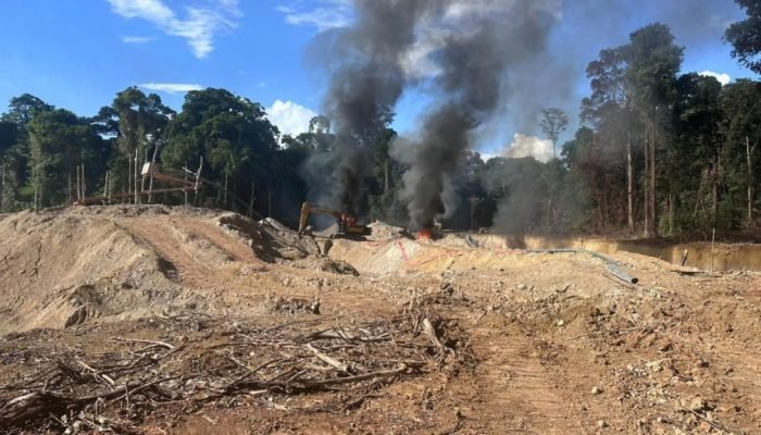 PF combate garimpos ilegais no Amapá