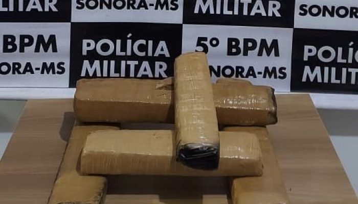 Em Sonora, PM prende homem por tráfico na BR-163