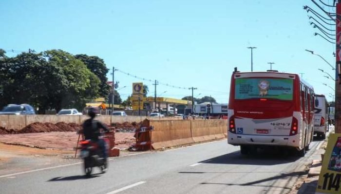 Trânsito no Trevo Imbirussu muda com obras e ampliação de faixa de ônibus