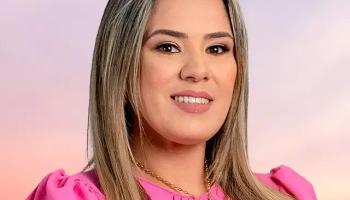 Prefeita eleita de Coronel Sapucaia,  Niágara Kraieviski (PP), atual presidente da Câmara Municipal (Foto: Facebook)