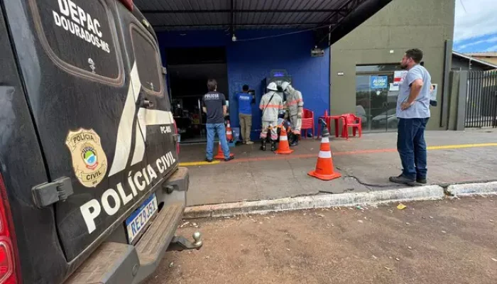 Prisão ocorreu na mesma conveniência onde furto de energia foi descoberto, semana passada (Foto: Divulgação)