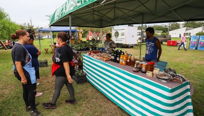 Agricultura familiar na Abertura da Colheita do Arroz — Foto: Número de empreend