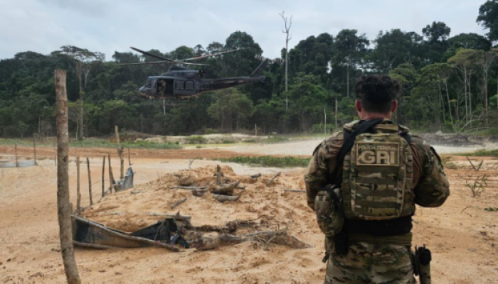 PF realiza Operação Guardião da Floresta contra garimpo ilegal no Pará