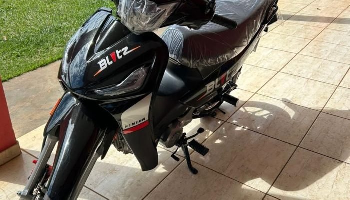 Motocicleta roubada em assalto à mão armada em Ponta Porã