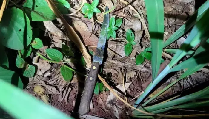 Foto de uma cena de crime — Foto: Foto: Direto das Ruas