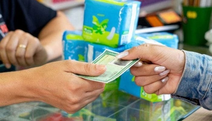 Absorventes gratuitos nas farmácias populares cadastradas no programa   (Foto: Divulgação)