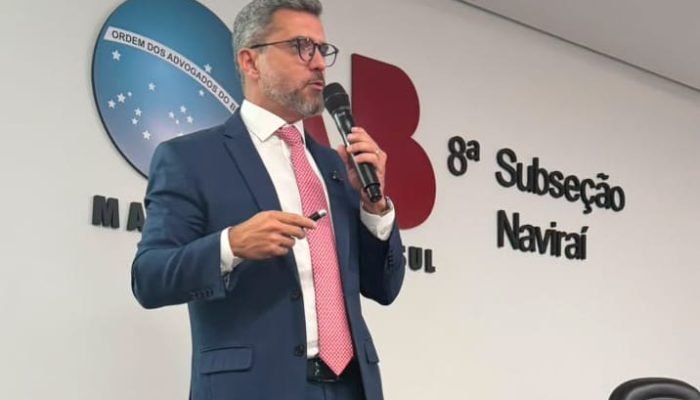 Palestra sobre Honorários Advocatícios é ministrada pelo Diretor-Tesoureiro da OAB/MS em Naviraí