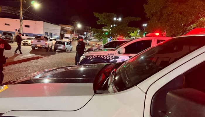 Polícia Militar realiza blitz em Sonora durante Operação Boas Festas