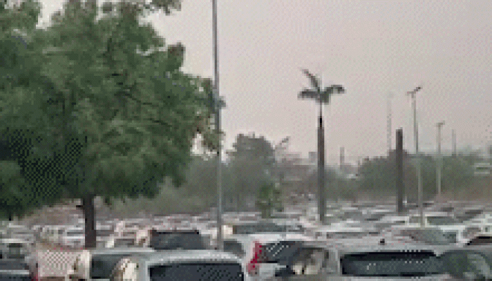 Após calor intenso, chuva alivia e temperatura cai em Campo Grande