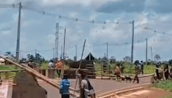 Indígenas Guarani-Kaiowá bloqueiam anel viário de Dourados pela terceira vez na semana
