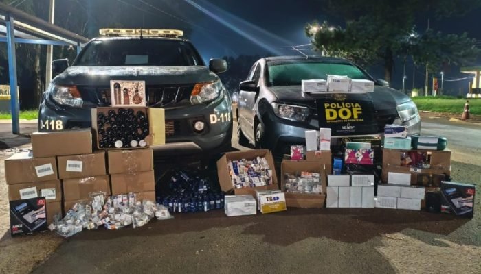 DOF apreende homem com quase 500 canetas emagrecedoras em Ponta Porã