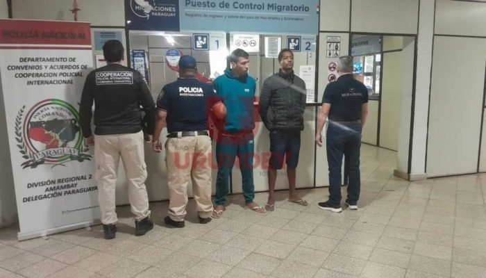 Bandidos procurados no Brasil são expulsos do Paraguai e entregues à Polícia Federal