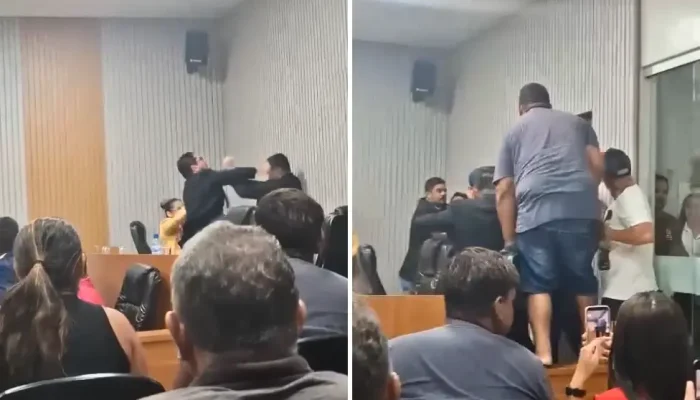 Sessão na Câmara de Sena Madureira é interrompida por briga entre vereadores