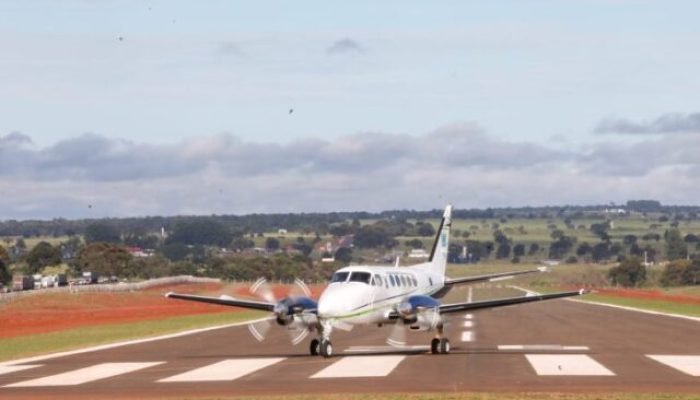 Aeródromo de Naviraí entregue há pouco mais de 2 anos — Foto: Aeródromo de Navir