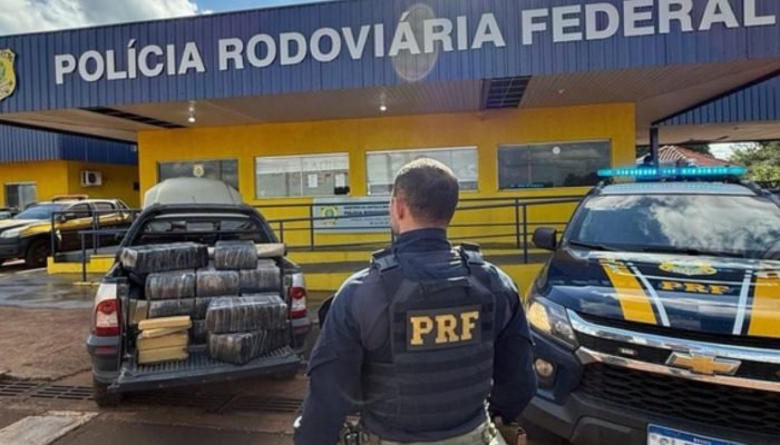 Droga apreendida - Foto: PRF