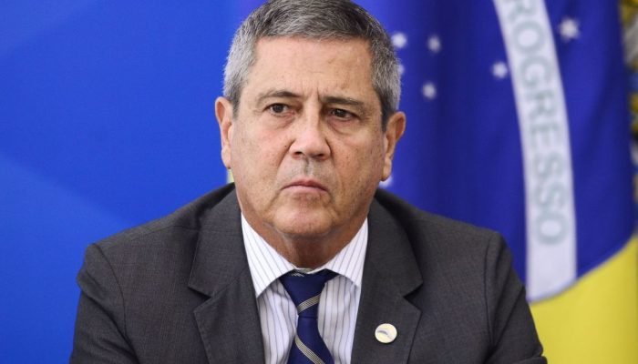 General Braga Netto foi preso preventivamente no dia 14 de dezembro — Foto: Gene