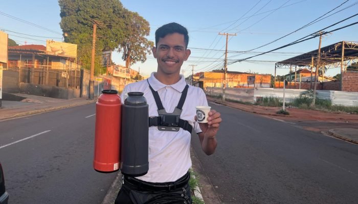 Leandro Oliveira, criador do Café do Bigode - Foto: Juliana Aguiar