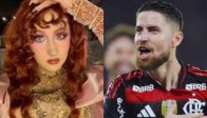 Cantora-americana-Chappel-Roan-e-Jorginho-jogador-de-futebol.-Reproducao-Chappell-Roan-e-Flamengo