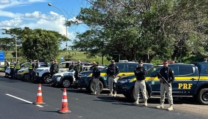 Operação Rodovida Natal 2025 — Foto: PRF MS