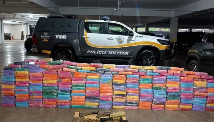 Carga de cocaína de R$ 5 milhões apreendida em SP tinha origem em MS